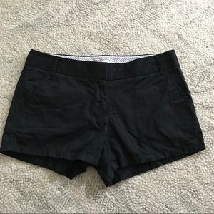 J crew black chino shorts.. never worn!